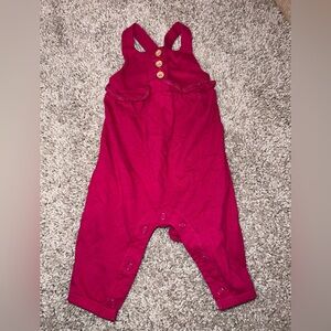 Carter's Vibrant Pink Overalls